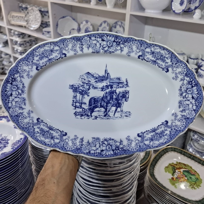 دیس سرو خورشت پردیس چینی مدل ویلیج